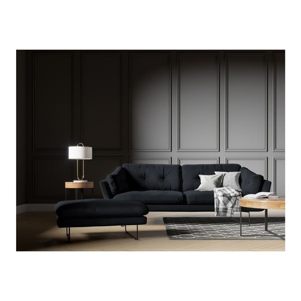 Gravity sötétkék bársony kanapé - Windsor & Co Sofas-image-4