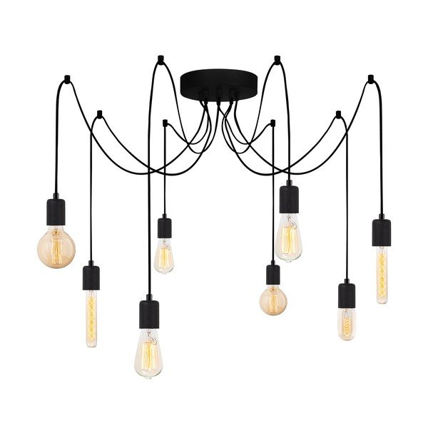 Fekete függőlámpa Kabluni – Opviq lights-image-2