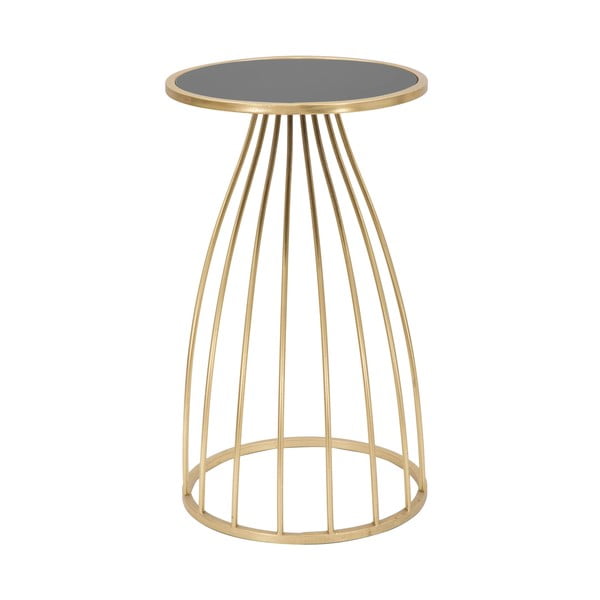 Kerek tárolóasztal üveg asztallappal ø 35 cm Flush – Mauro Ferretti-image-3