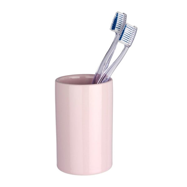 Polaris Pink rózsaszín fogkefetartó pohár - Wenko
