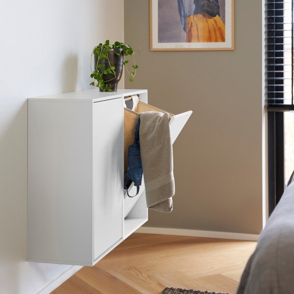 Fehér fali szennyeskosár Laundry Box – ReCollector-image-3