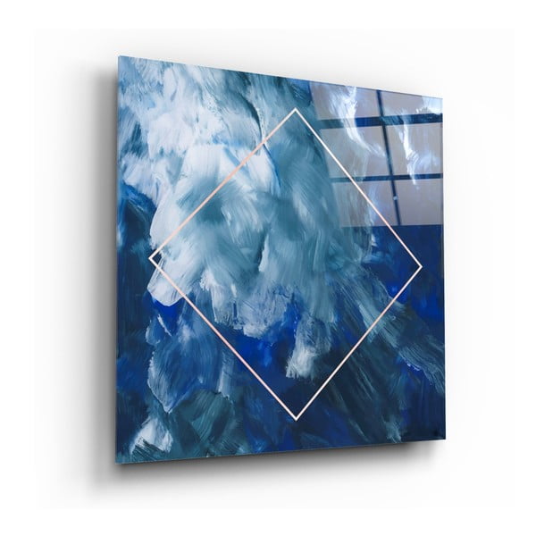 Pouring Clouds üvegkép, 60 x 60 cm - Insigne