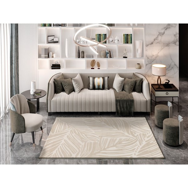 Krémszínű szőnyeg 80x150 cm Sensation – Universal-image-2