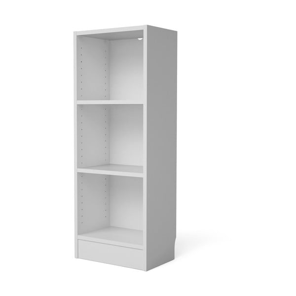Basic fehér könyvespolc, 41 x 107 cm - Tvilum-image-3