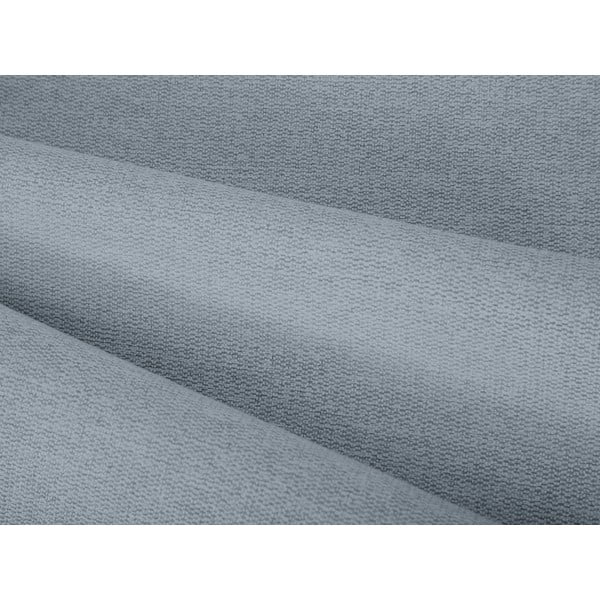 Világoskék kárpitozott ágyneműtartós franciaágy ágyráccsal 160x200 cm Casey – Mazzini Beds-image-1