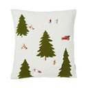 Buklé díszpárna karácsonyi mintával 45x45 cm Christmas Tree – Catherine Lansfield