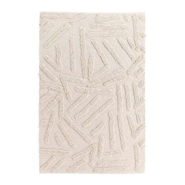 Krémszínű mosható szőnyeg 60x90 cm Athena – douceur d'intérieur