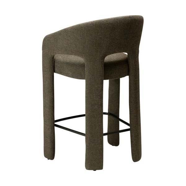 Khaki bárszék (ülésmagasság 67 cm) Splendor – DAN-FORM Denmark-image-3