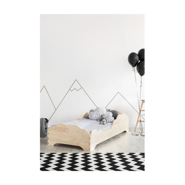 BOX 9 gyerekágy borovi fenyőfából, 80 x 200 cm - Adeko-image-2
