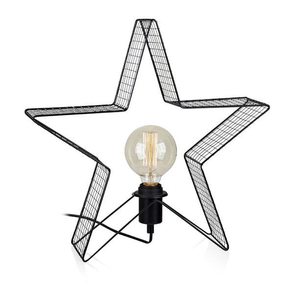Holber Star Black LED dekorációs lámpa - Markslöjd