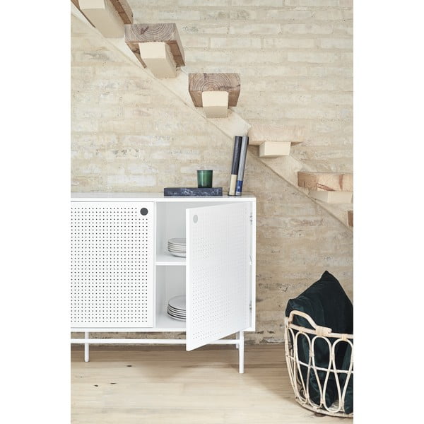 Punto fehér komód, 150 cm - Teulat-image-2