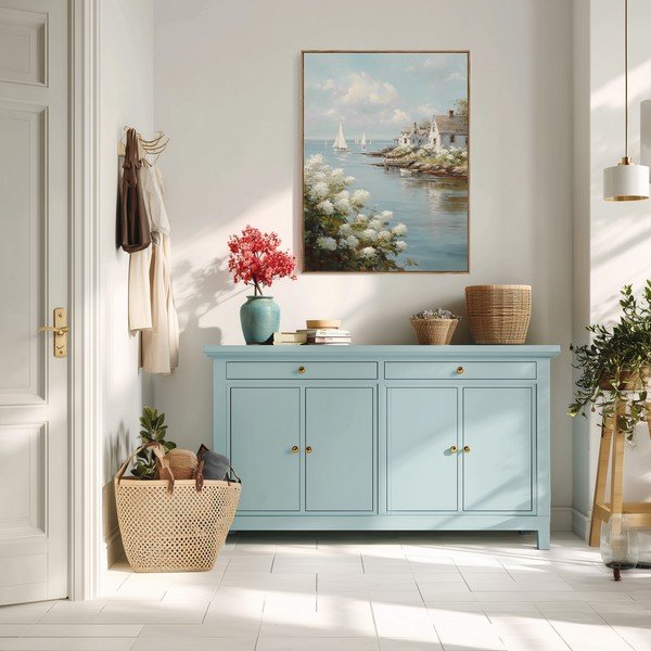 Nyomtatott keretezett kép 60x80 cm Quiet Bay – Styler-image-3