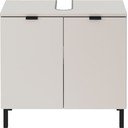 Krémszínű mosdó alatti szekrény 60x56 cm Arcena – Germania