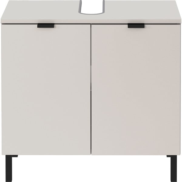 Krémszínű mosdó alatti szekrény 60x56 cm Arcena – Germania