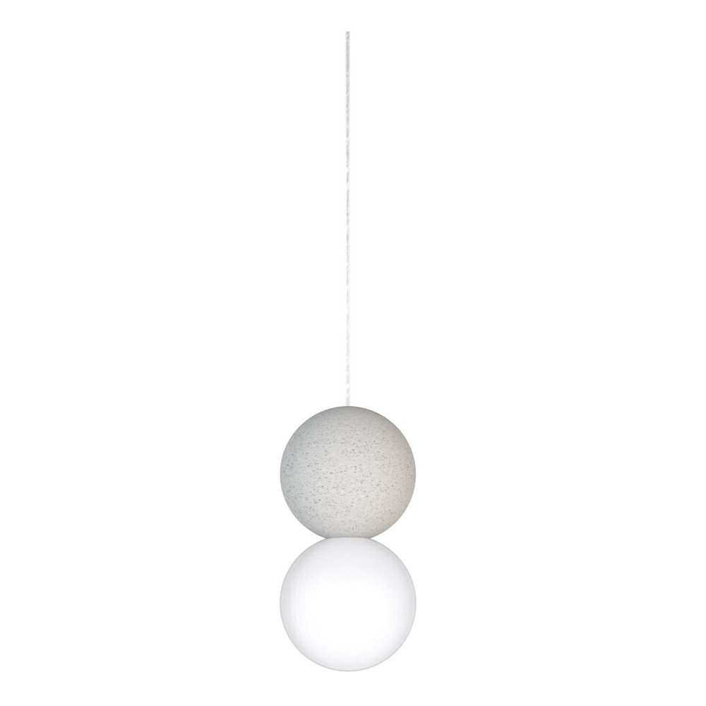 Creta szürke függőlámpa, magasság 150 cm - SULION