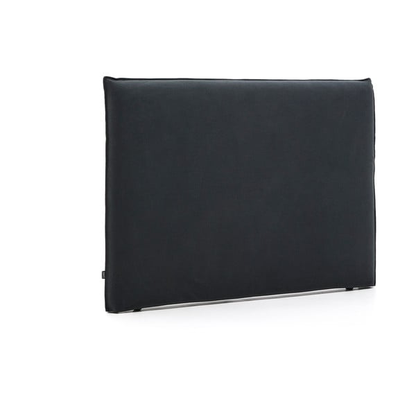 Antracitszürke kárpitozott ágytámla 180x118 cm Jaira – Kave Home