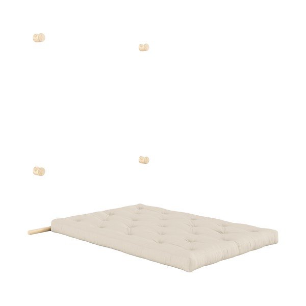 Bézs kinyitható kanapé 135 cm Hooked – Karup Design-image-4