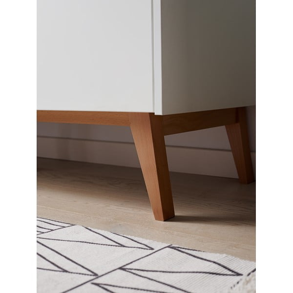 Swing fehér fiókos gyerek komód, 148 x 92 cm - Pinio-image-1