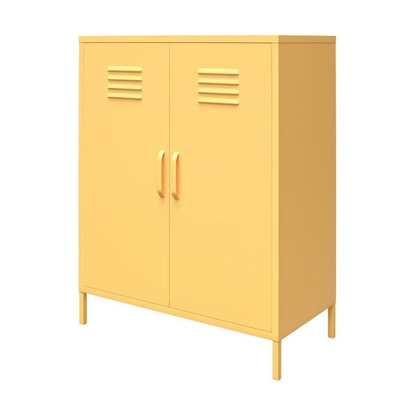 Cache sárga fém szekrény, 80 x 102 cm - Novogratz-image-2