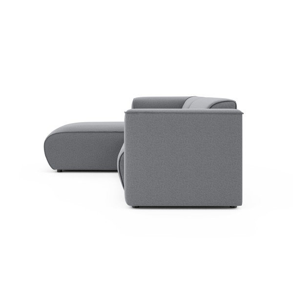 Világosszürke sarokkanapé (bal oldali-heverő résszel) Merid  – Ropez-image-3