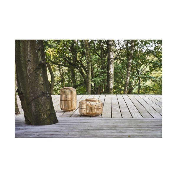 Bambusz lámpás (magasság 25 cm) Alia – Villa Collection-image-1