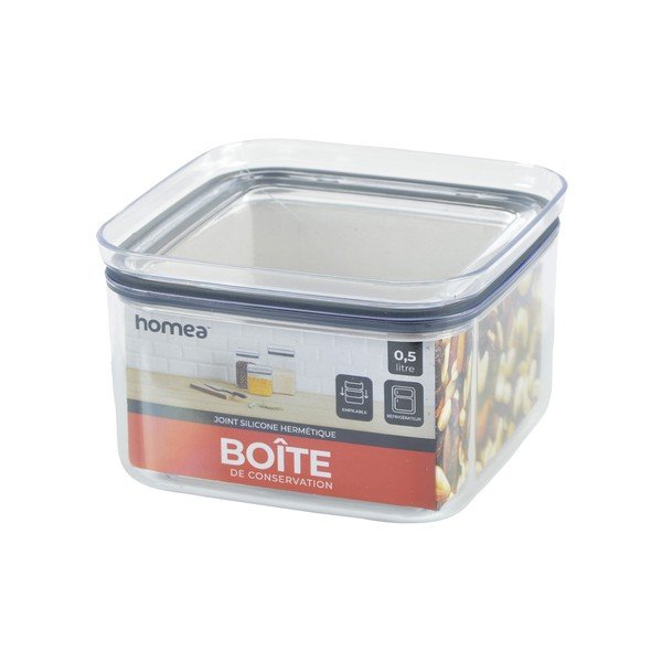 Műanyag élelmiszertartó doboz – Homéa-image-1