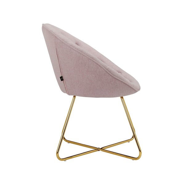 Rózsaszín fotel Tigela - Støraa-image-2