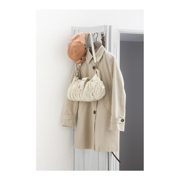 Fehér fém ajtófogas 30 cm Tower – YAMAZAKI-image-2