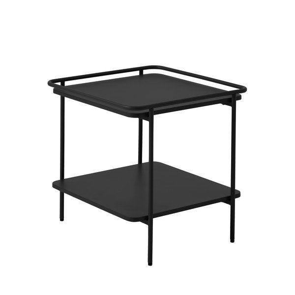 Fém tárolóasztal 45x45 cm Yuba – Unique Furniture
