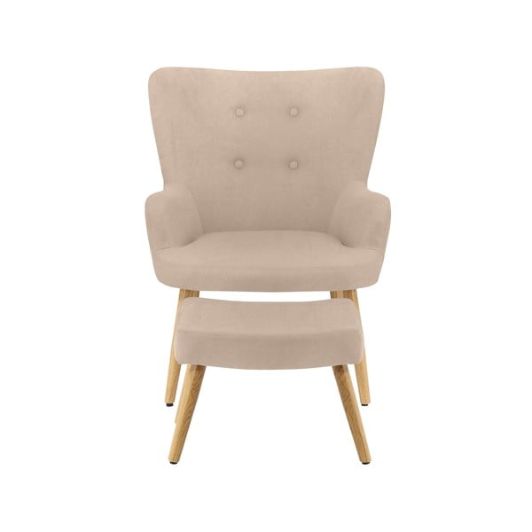 Bézs fotel Coco - Støraa-image-3