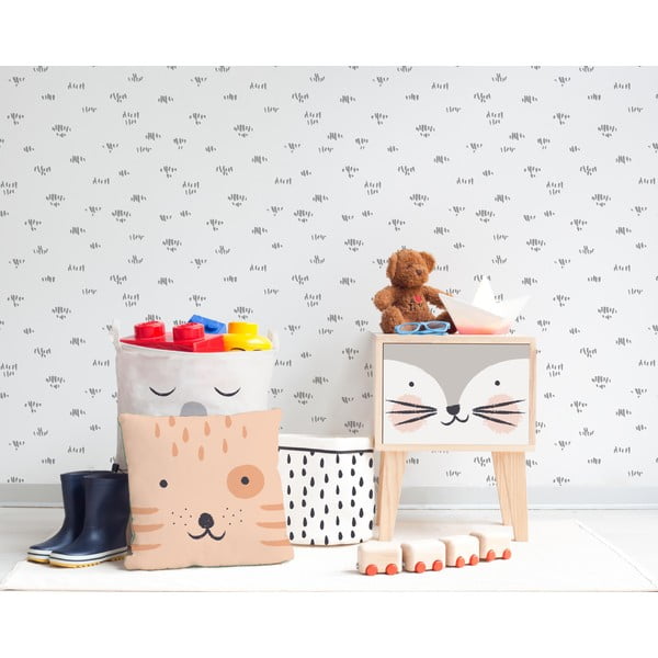 Kitten gyerek borovi fenyő éjjeliszekrény - The Wild Hug-image-1