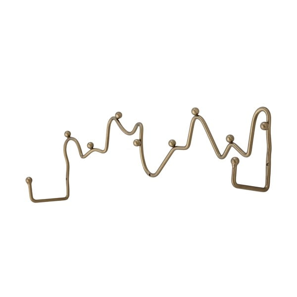 Aranyszínű fém fali fogas Blu – Bloomingville-image-1