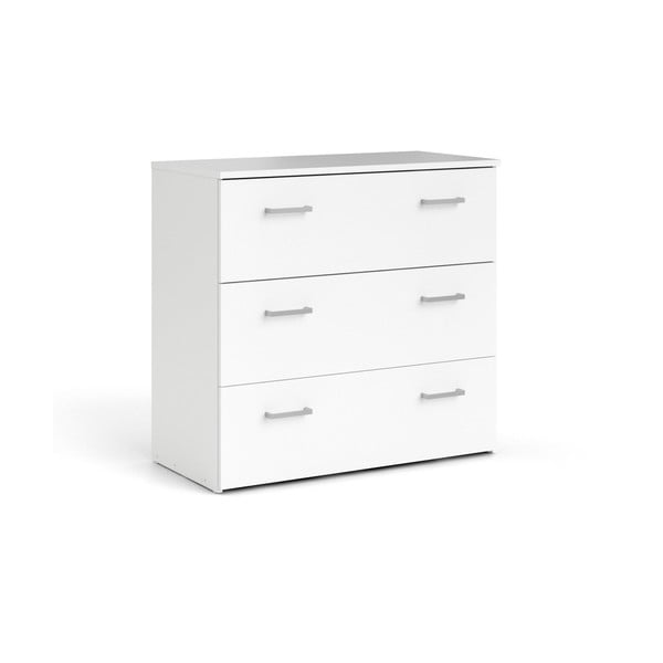 Fehér alacsony komód 74x70 cm Space – Tvilum-image-2