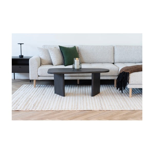 Sötétbarna dohányzóasztal 50x100 cm Melo – House Nordic-image-2