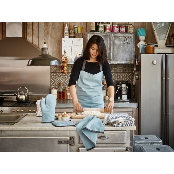 Fuji kék pamut konyhakesztyű - Tiseco Home Studio-image-1