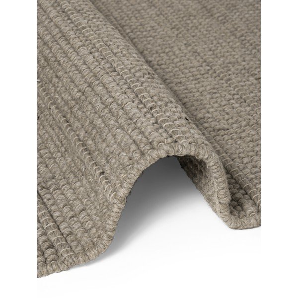 Szürke kézi szövésű gyapjú futószőnyeg 80x250 cm Camden Parker – Ted Baker-image-4