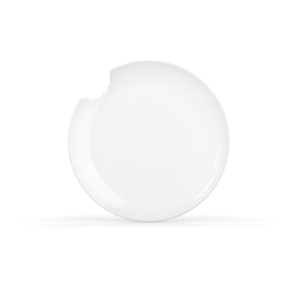 Fehér desszertes porcelán tányér készlet 2 db-os ø 20 cm – 58products