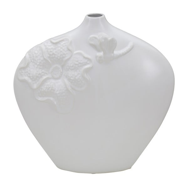 Fleur fehér porcelánváza - Mauro Ferretti