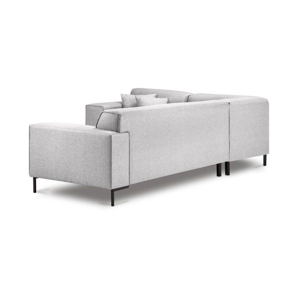 Seville világosszürke sarokkanapé, jobb oldali - Cosmopolitan Design-image-3