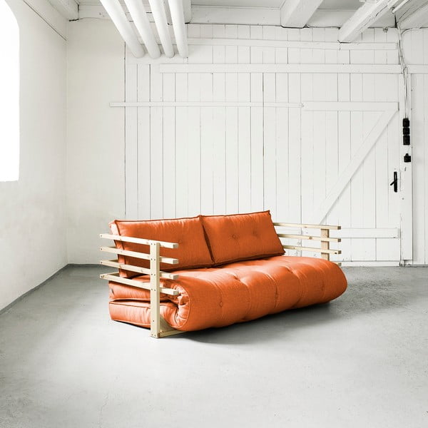 Funk Natural/Orange kihajtható kanapé - Karup