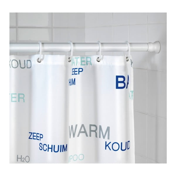 Shower Curtain Rod fehér teleszkópos zuhanyfüggöny tartó - Wenko-image-3
