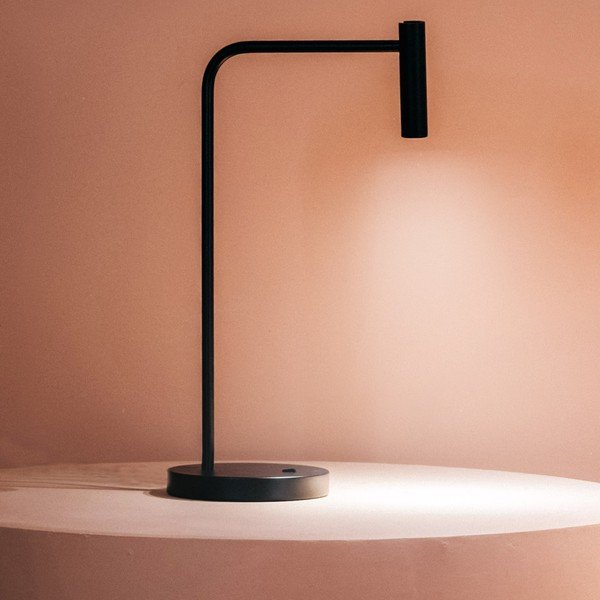 Alexia fekete állólámpa, magasság 50,3 cm - SULION-image-1