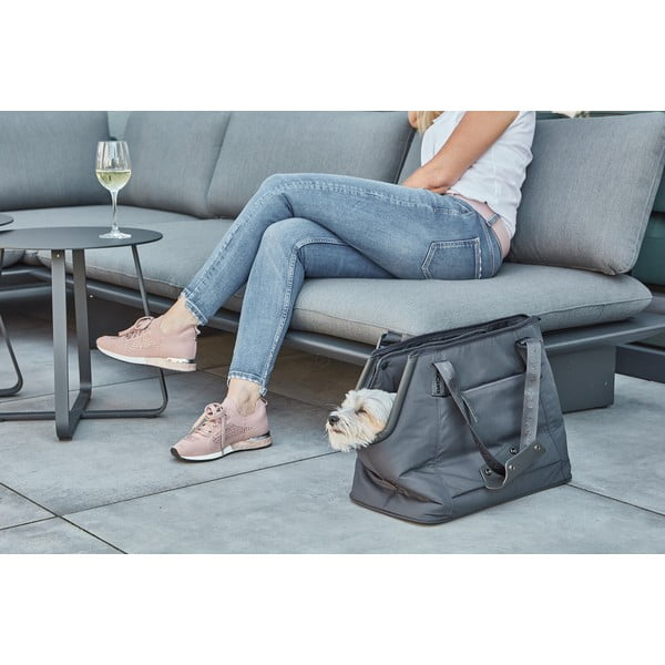 Hordozó táska kutyáknak 25x45 cm Sporta Asphalt S/M – MiaCara-image-3