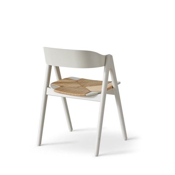 Mette bézs bükkfa étkezőszék rattan ülőfelülettel - Findahl by Hammel-image-3