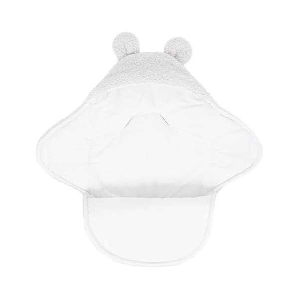 Elefántcsont színű sherpa babapólya 45x80 cm – Meowbaby-image-1