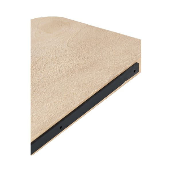 Natúr színű mangófa fali polc 50 cm Tarontu – Light & Living-image-2