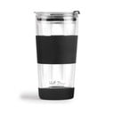 Fekete termobögre 600 ml Fuori – Vialli Design