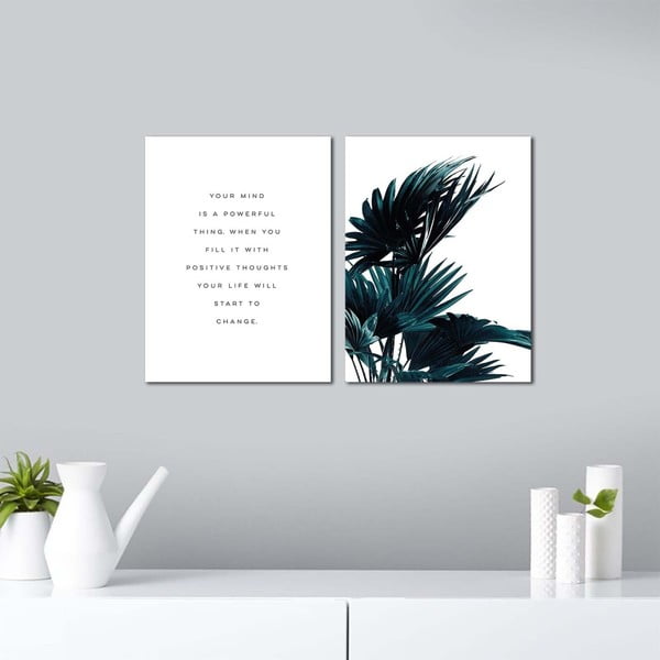 Kép szett 2 db-os 30x40 cm – Wallity-image-1