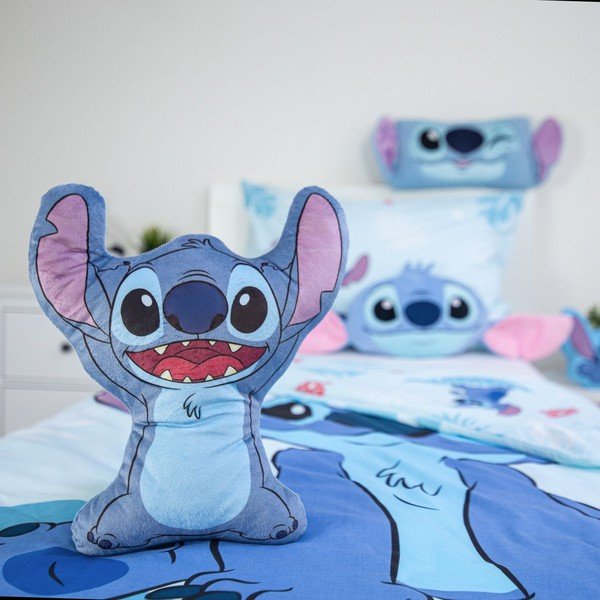 Fleece gyerek párna 30x35 cm Lilo and Stitch – Jerry Fabrics-image-1