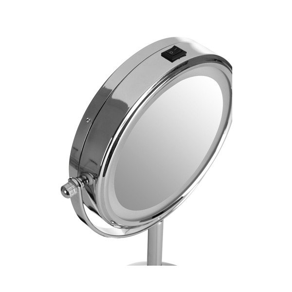 Kozmetikai tükör világítással-nagyítós (kétszeres nagyítás) ø 15 cm Cassini – Premier Housewares-image-4
